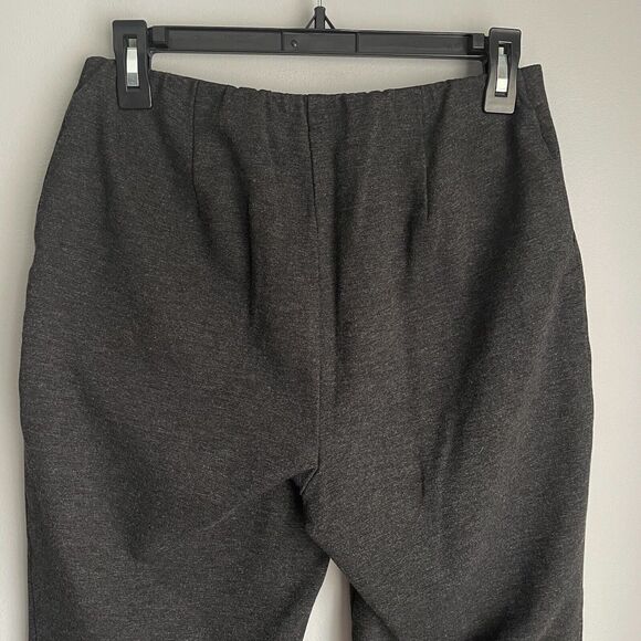 J Jill Gray Pants Ponte Slim Leg Size Small Thick Leggings Pull On Stretch - Picture 9 of 12